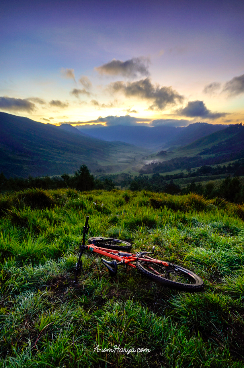 Sunrise View From New Zealand BikeCamp Site (Bromo)